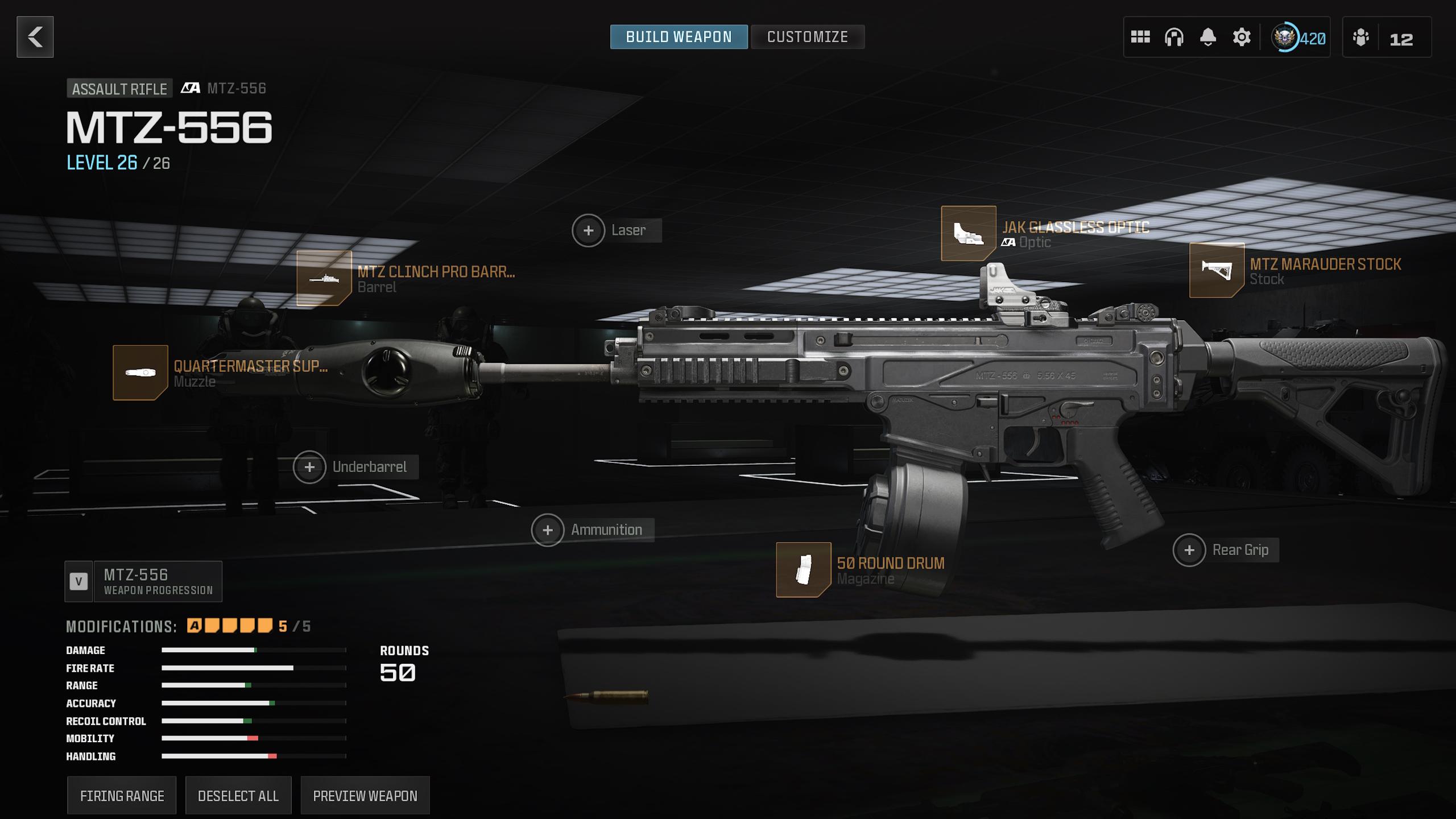 Il miglior equipaggiamento MTZ-556 da usare nella Stagione 5 di Warzone.