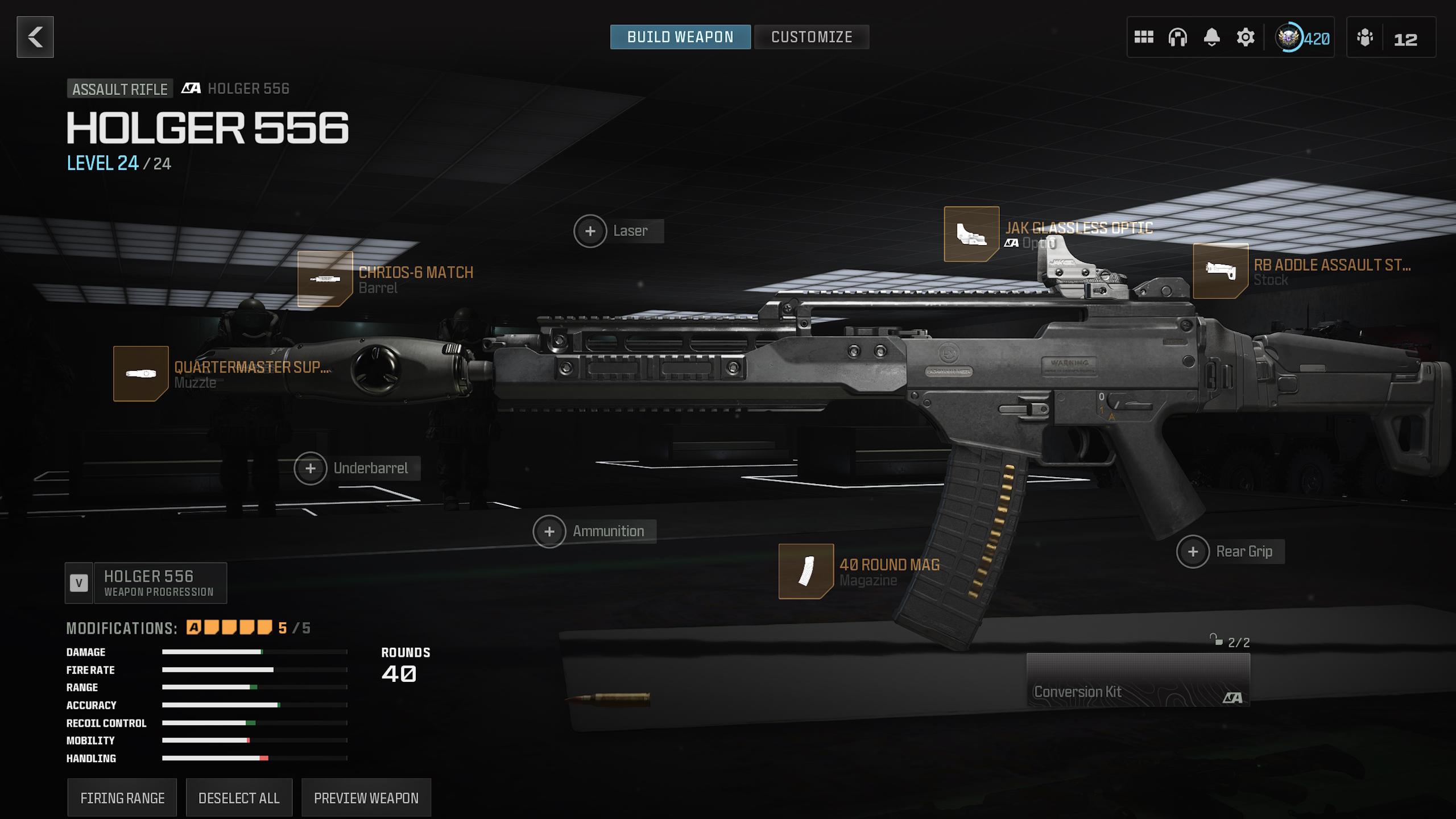 Il miglior equipaggiamento Holger 556 da usare in Warzone.
