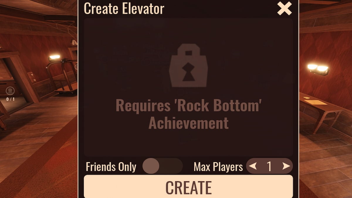 La opción de Ascensor personalizado en Roblox Doors Floor 2