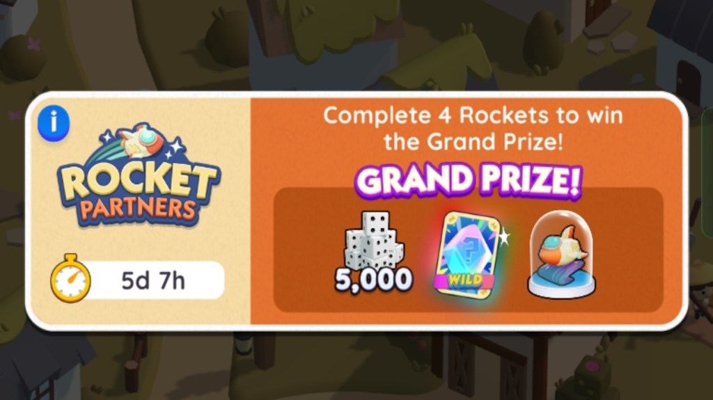 Recompensas del evento Rocket Partners