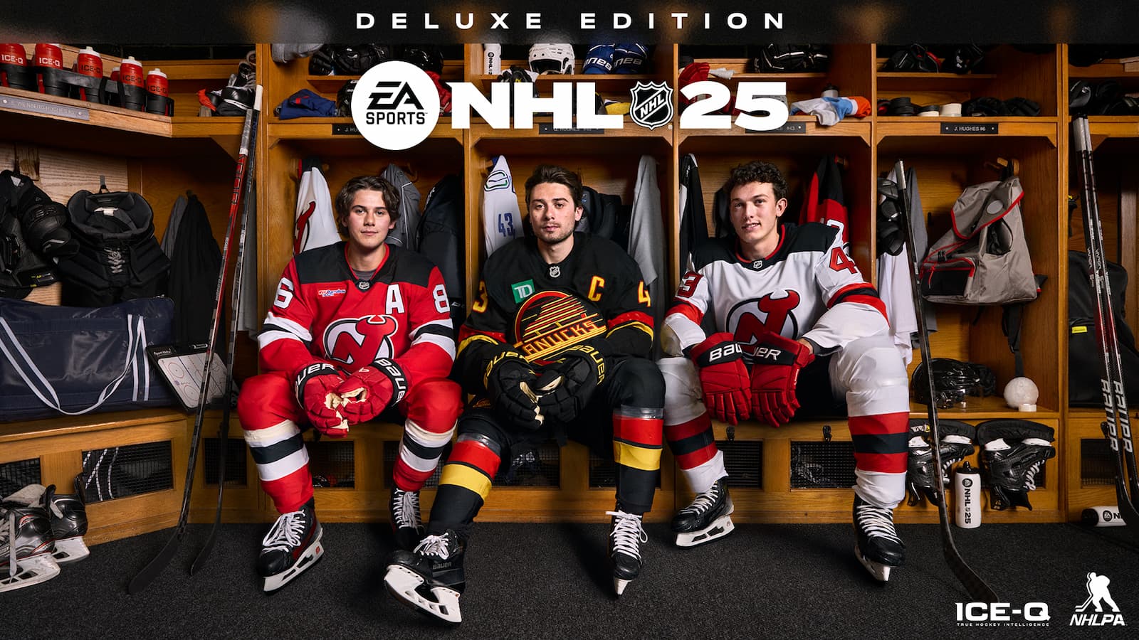 Bìa phiên bản NHL 25 deluxe