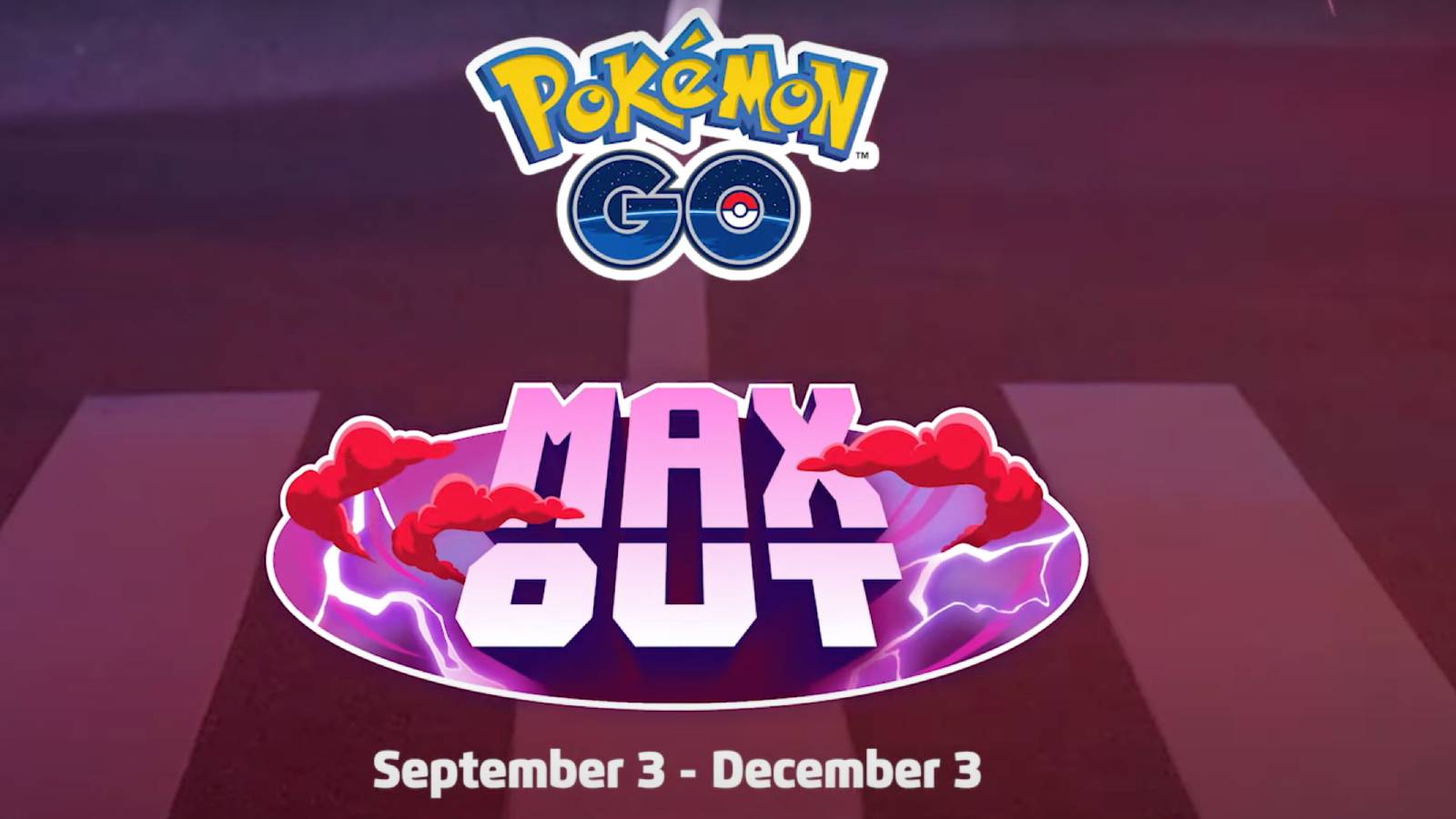 Ảnh chụp màn hình từ đoạn giới thiệu Pokemon Go cho thấy ngày diễn ra sự kiện Max Out