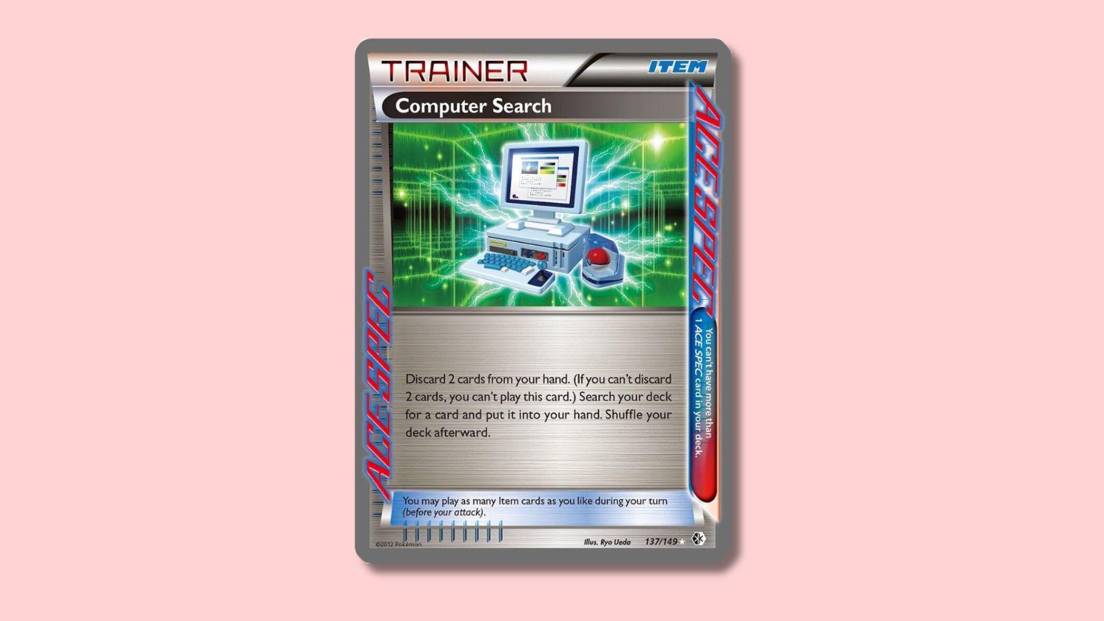 Búsqueda por computadora: Tarjeta Pokémon Ace Spec.