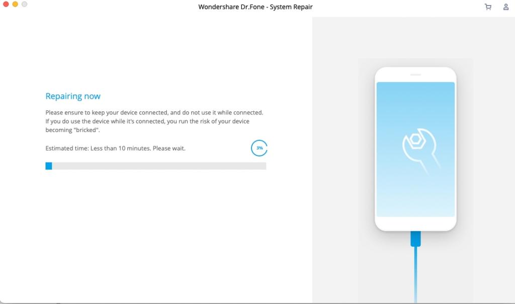 Wondershare Dr Fone System Repair Tool