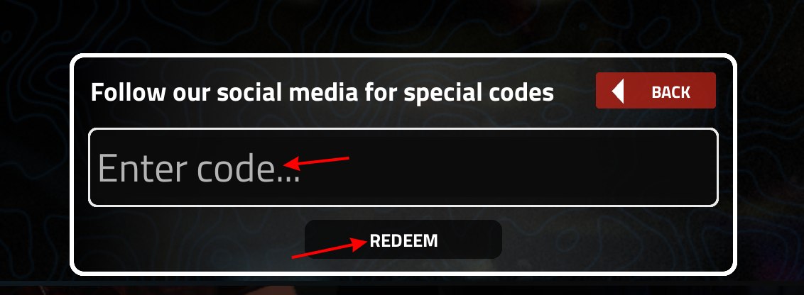 Enter the code and redeem korupt zombies 