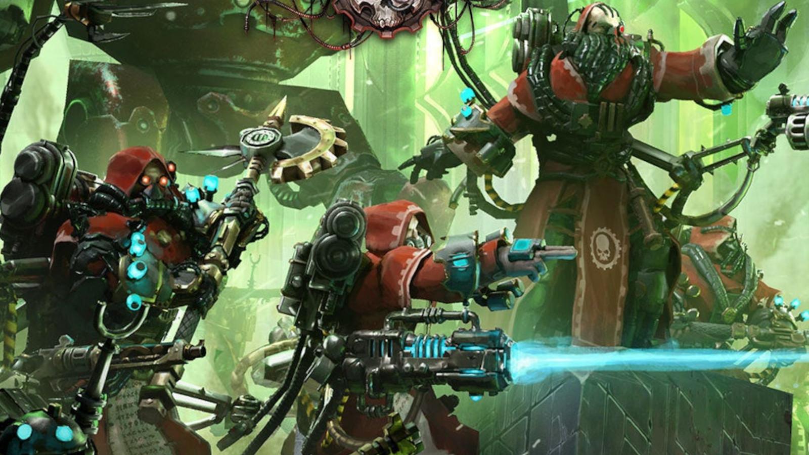 Les Techno-Prêtres vont à la guerre dans Mechanicus