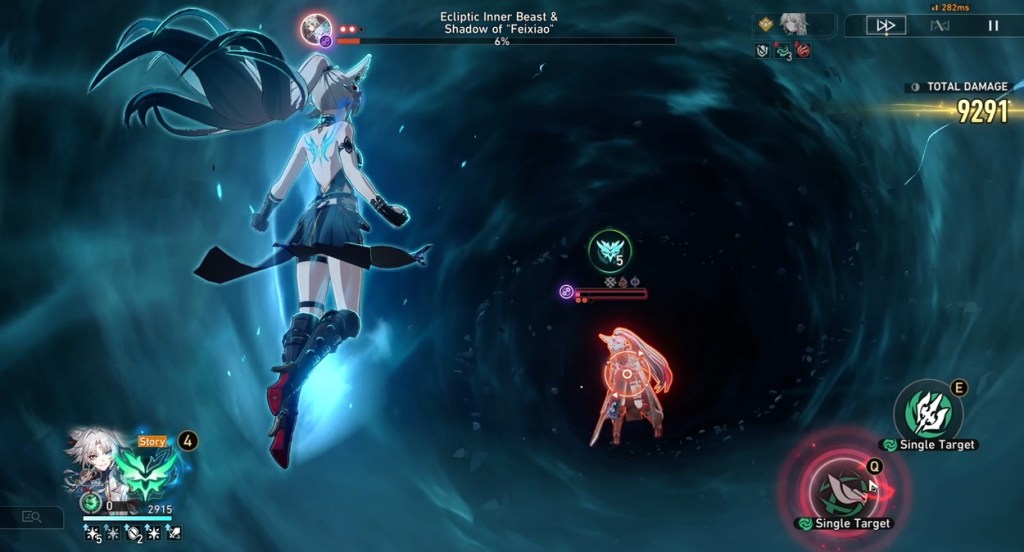 Strategia walki z bossem Shadow of Feixiao HSR