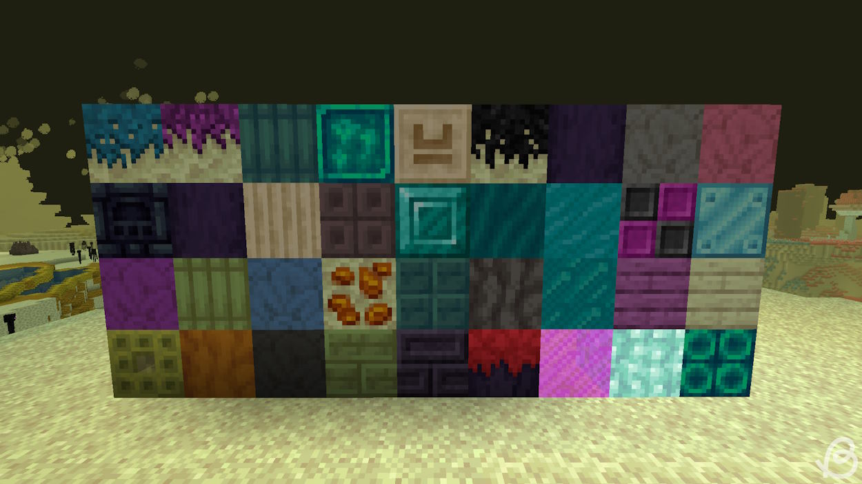 Variété de blocs étonnants du mod BetterEnd qui devraient être dans la mise à jour Minecraft End