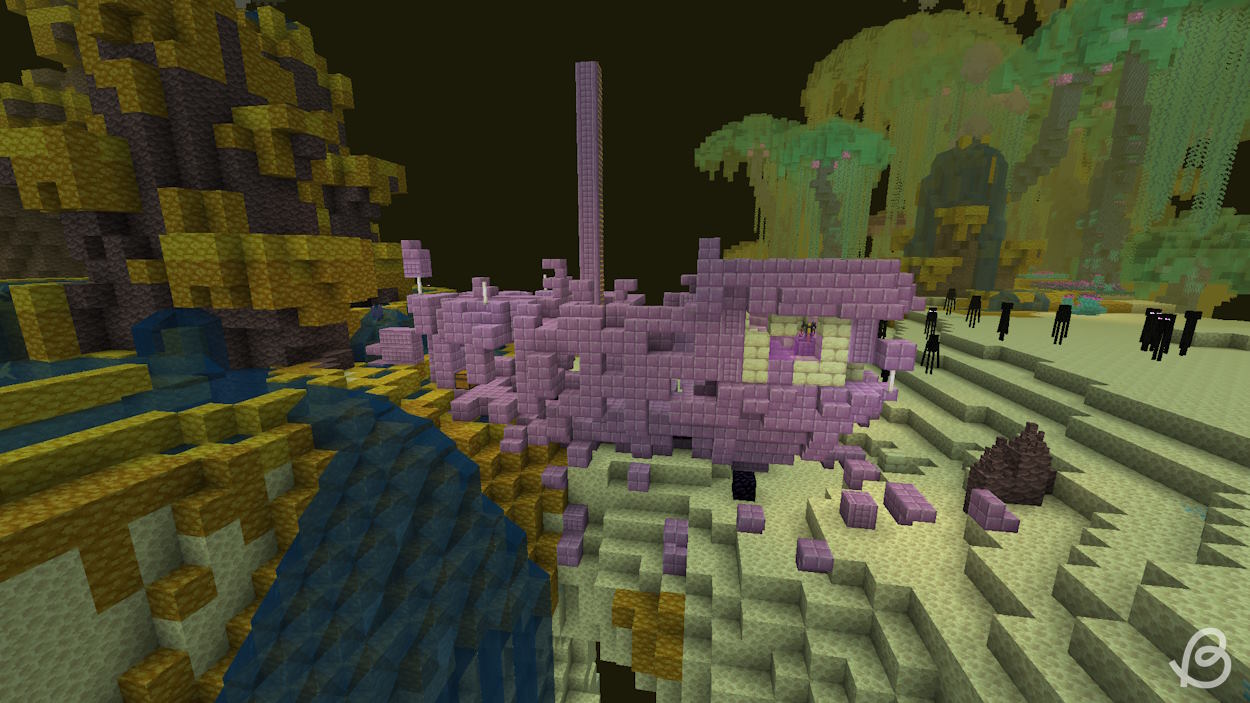 Le vaisseau de la ville de Crashed End