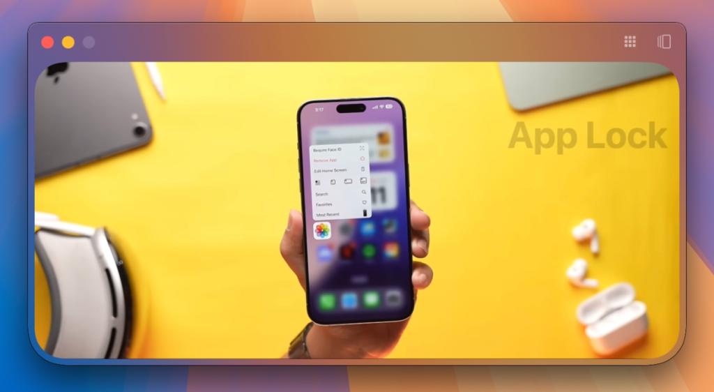 Mirroring iPhone in Landscape Mode