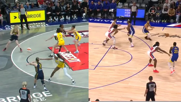 Curry and Clark Flex Stephen Curry and Caitlin Clark reveal themselves through Flex action
