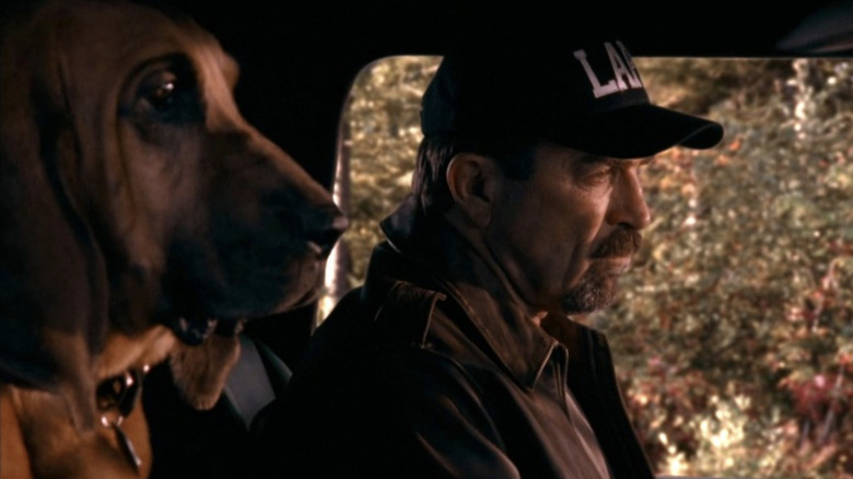 Jesse Stone y su perro Reggie