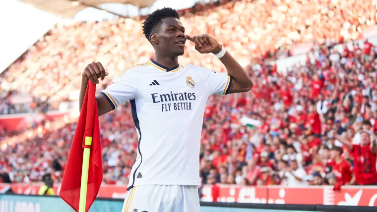 Tchouameni Real Madrid đấu với Mallorca 2024 Tchouameni Real Madrid đấu với Mallorca 2024