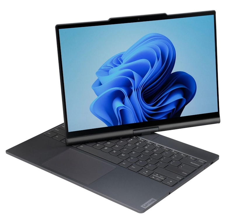 Conception et apparence du PC Lenovo Auto Twist AI