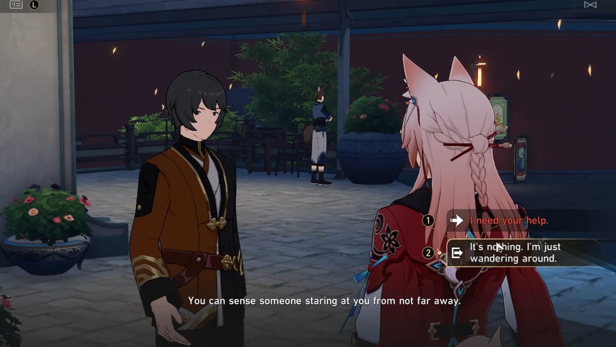 Dialog Honkai Star Rail Jiaoqiu