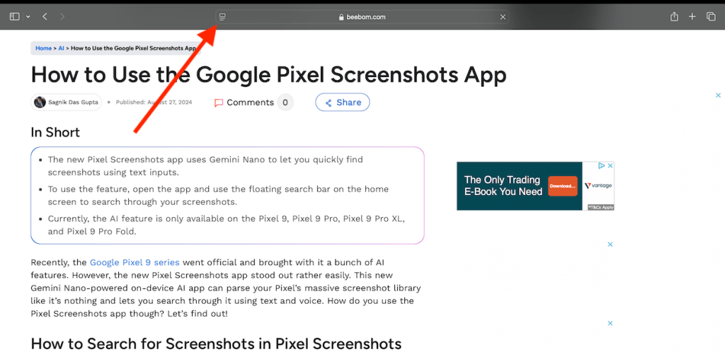 How to Summarize Web Pages in Safari Using Apple Intelligence