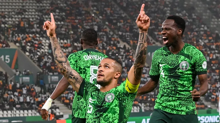 Nigeria's William Troost-Ekong at AFCON Nigeria's William Troost-Ekong at AFCON