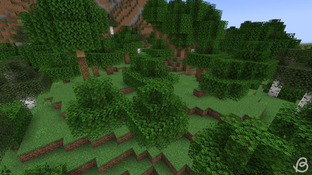 Biom leśny, który należy zmienić w Minecraft 1.22