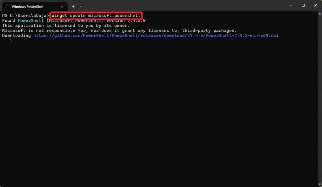 How to Upgrade Windows PowerShell