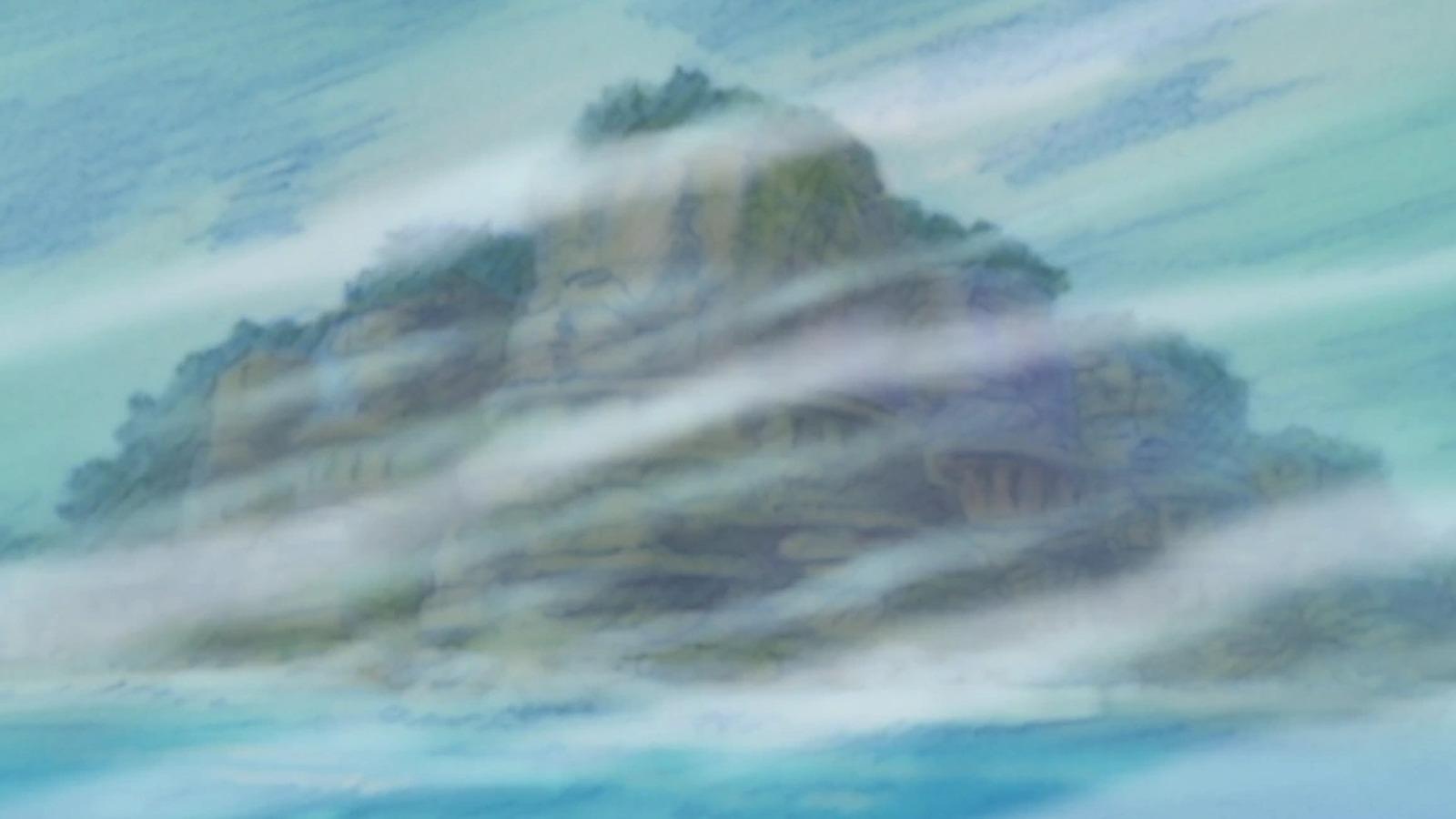 A picture of Laugh Tale Island in One Piece