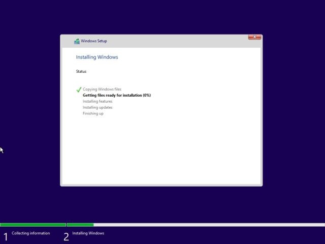 czysta instalacja systemu Windows 11 24h2 kompilacja przez USB