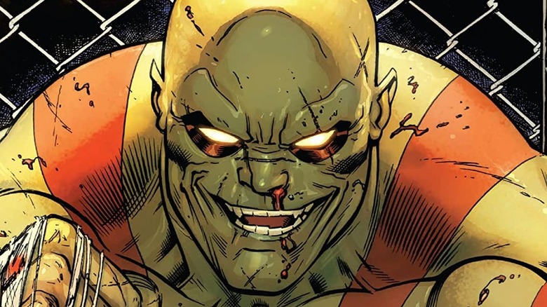 Drax le Destructeur souriant