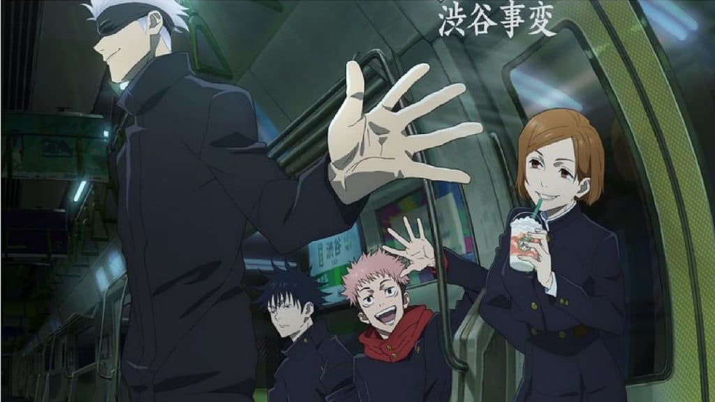 The key visual of Jujutsu Kaisen Shibuya Incident Arc
