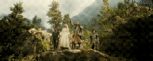 LOTRTROP 208 FINAL SHOT OF GIL-GALAD LIFTING HIS SWORD