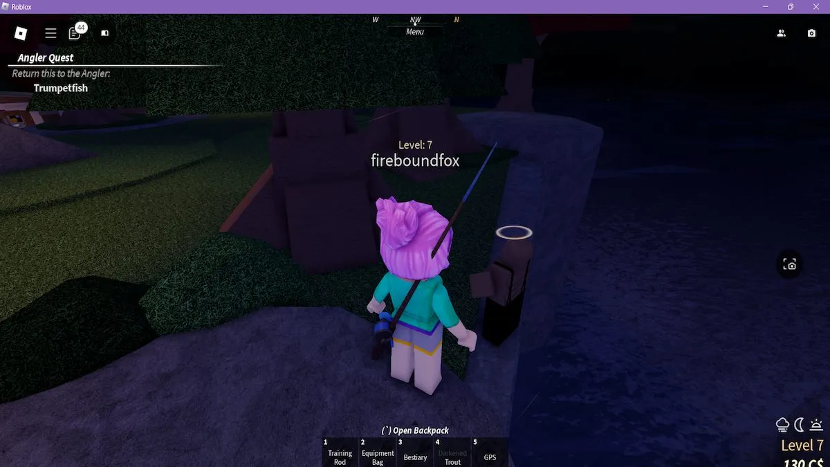 Strażnik Latarni w Fisch na Roblox.