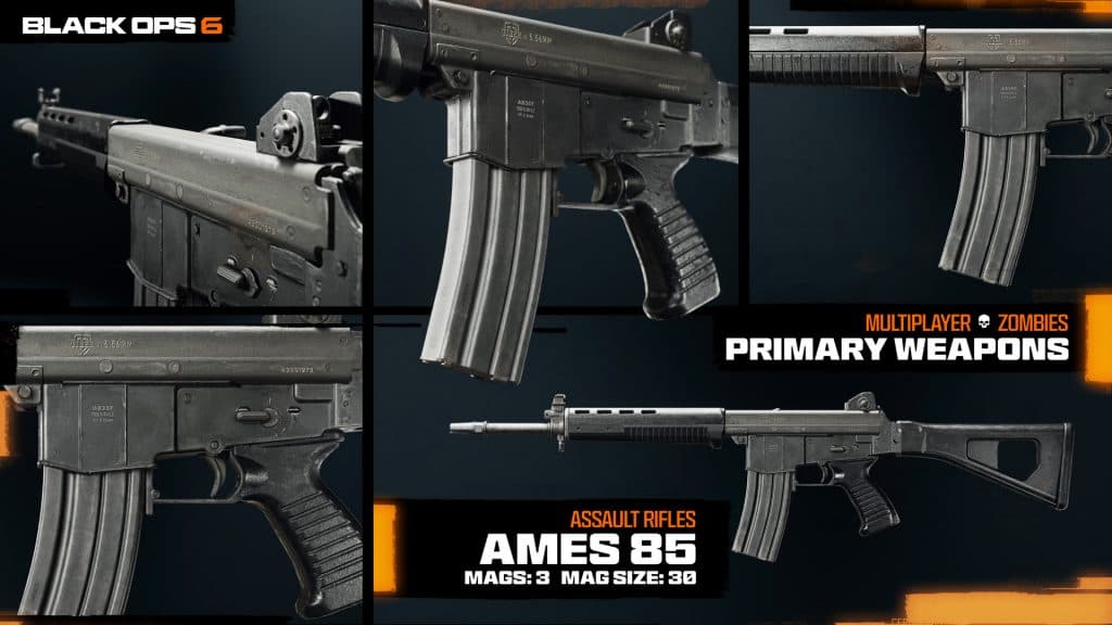 AMES 85 trong Black Ops 6