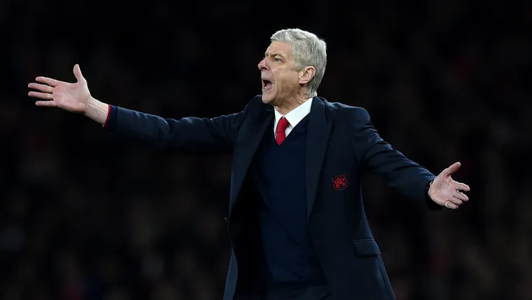 Arsene Wenger FC Arsenal FC Barcelona Liga Mistrzów 02232016 Arsene Wenger FC Arsenal FC Barcelona Liga Mistrzów 02232016