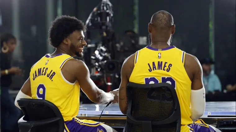 Bronny’ego Jamesa i LeBrona Jamesa