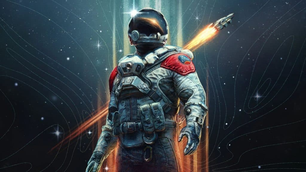 Starfield astronaut