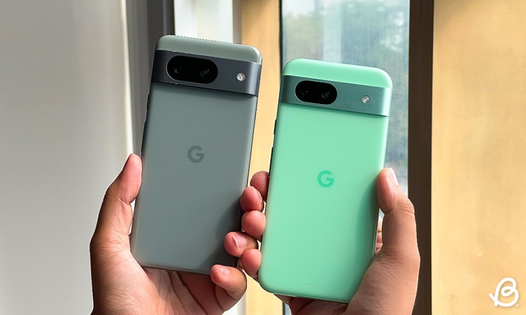 Porównanie Google Pixel 8a i Pixel 8