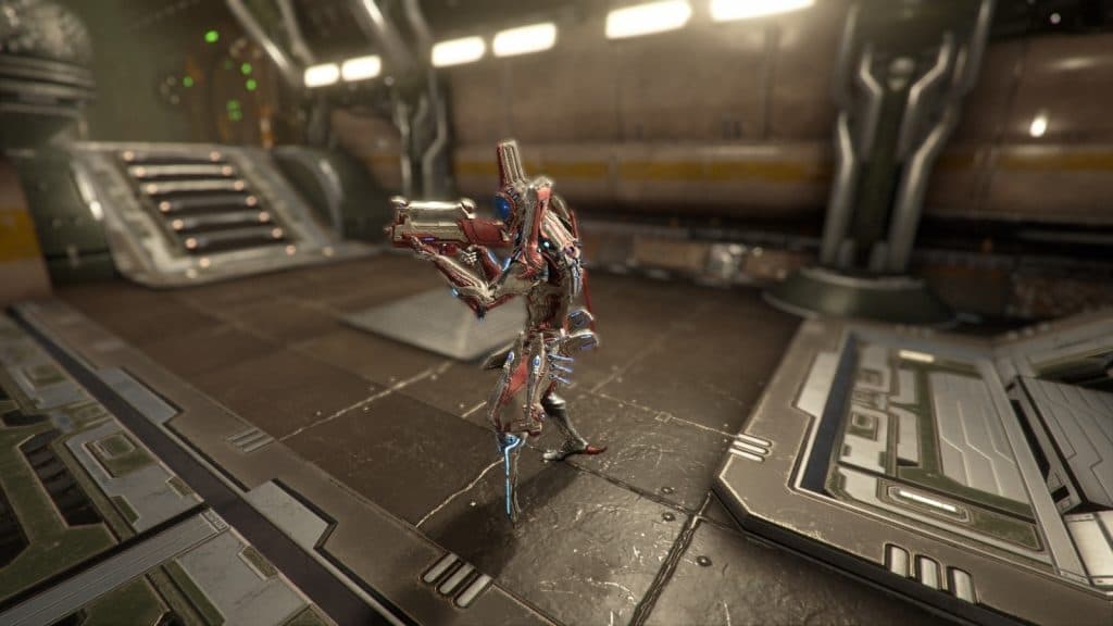 Un aperçu de la Warframe Caliban