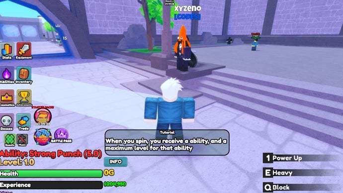 The NPC players need to speak to if they want to redeem codes in Ultra UnFair.