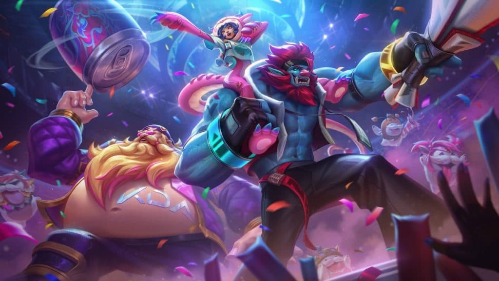 Aspectos de los días del jugador de LoL