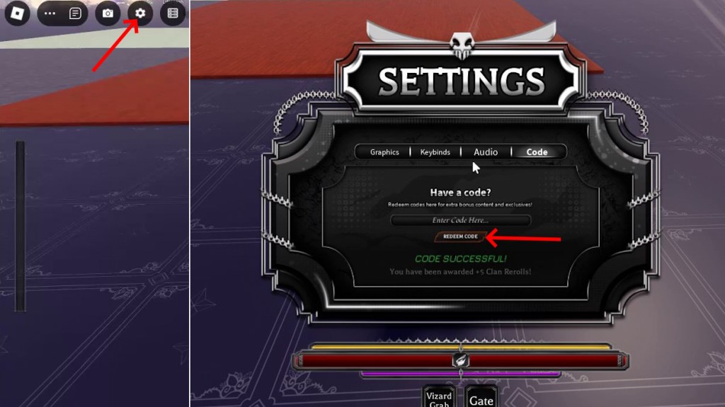 Option d’échange de codes dans Paradox