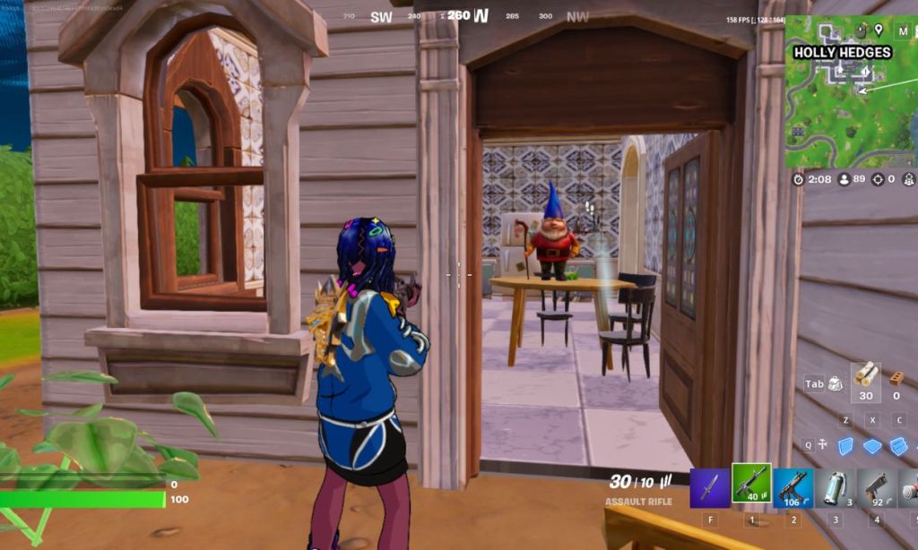 Holly Hedges Gnome w remiksie Fortnite, rozdział 2