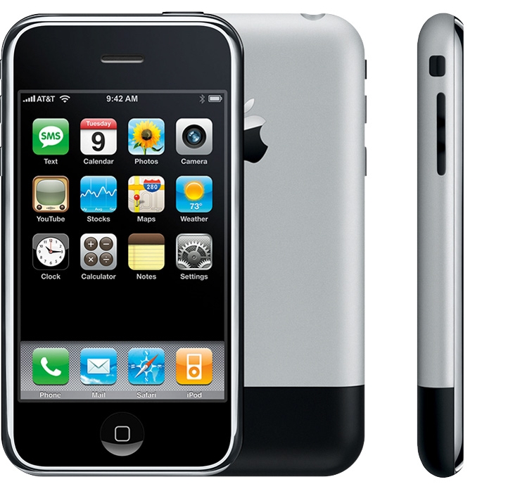 Chiếc iPhone đầu tiên ra mắt vào năm 2007