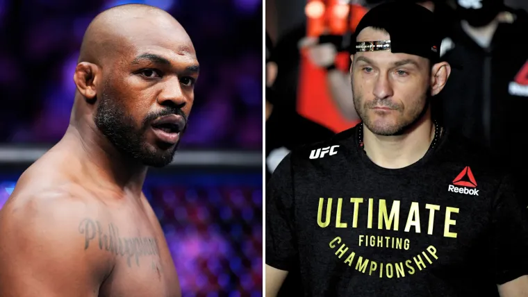 Jon Jones and Stipe Miocic Jon Jones and Stipe Miocic