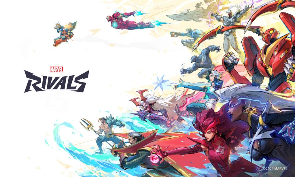 Copertina di tutti i personaggi confermati di Marvel Rivals