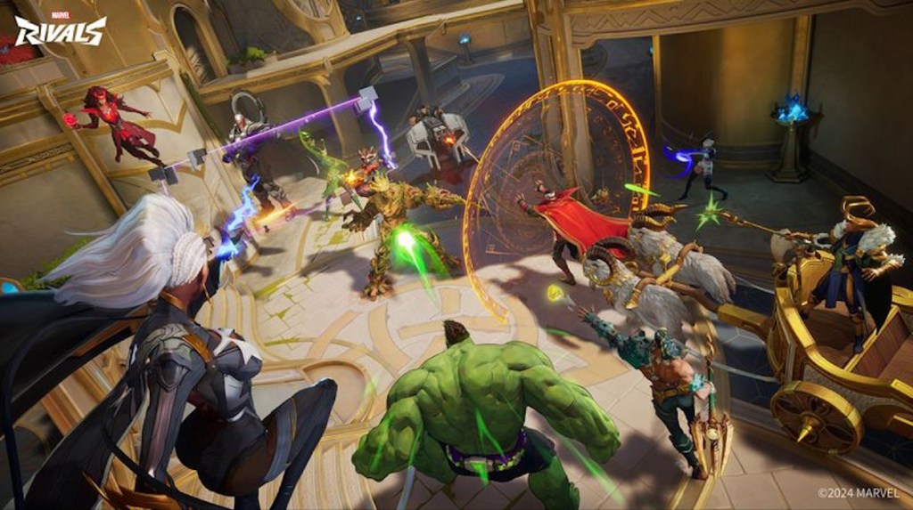 Vetrina degli eroi di Marvel Rivals