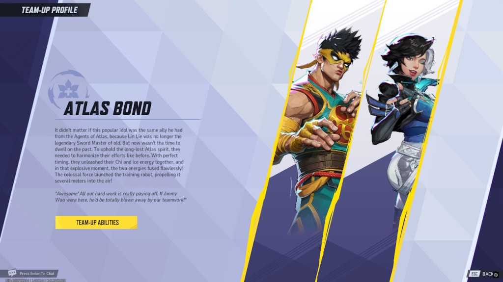 Atlas Bond fait équipe dans Marvel Rivals