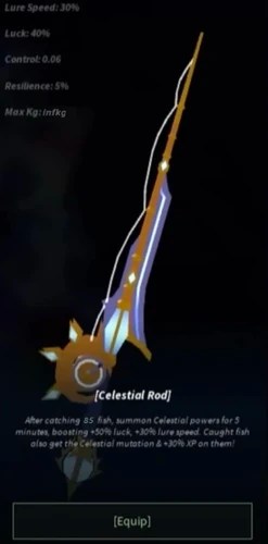 Poisson-tige céleste