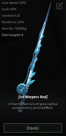 Thống kê thanh Ice Warpers Fisch