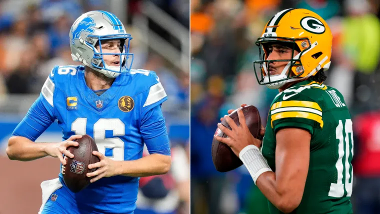 Jared Goff Lions Jordan Love Packers 120224 Jared Goff Lions Jordan Love Packers 120224