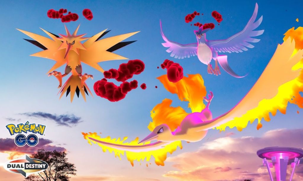 Sự kiện chuyến bay huyền thoại Pokemon GO