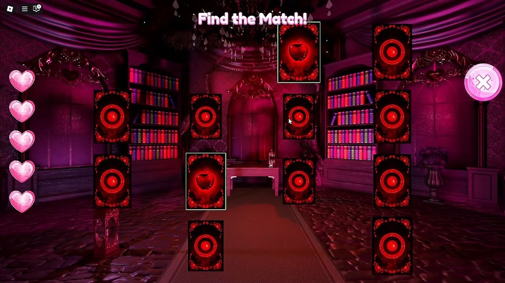 Ubierz się, aby zaimponować Valentines Quest Rozdział 2 Gra karciana