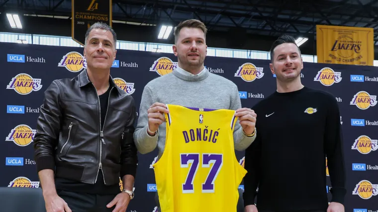 Luka Doncic Semper Apresentado Como Novo Reforço Do Los Angeles Lakers
